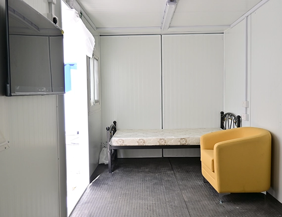 20FT CONTAINER WITH OFFICE SETUP